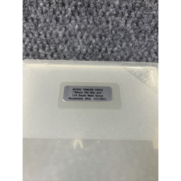 Lot Of (7) Vintage Empty VHS Plastic Clamshell Storage Cases #7 - Picture 4 of 8